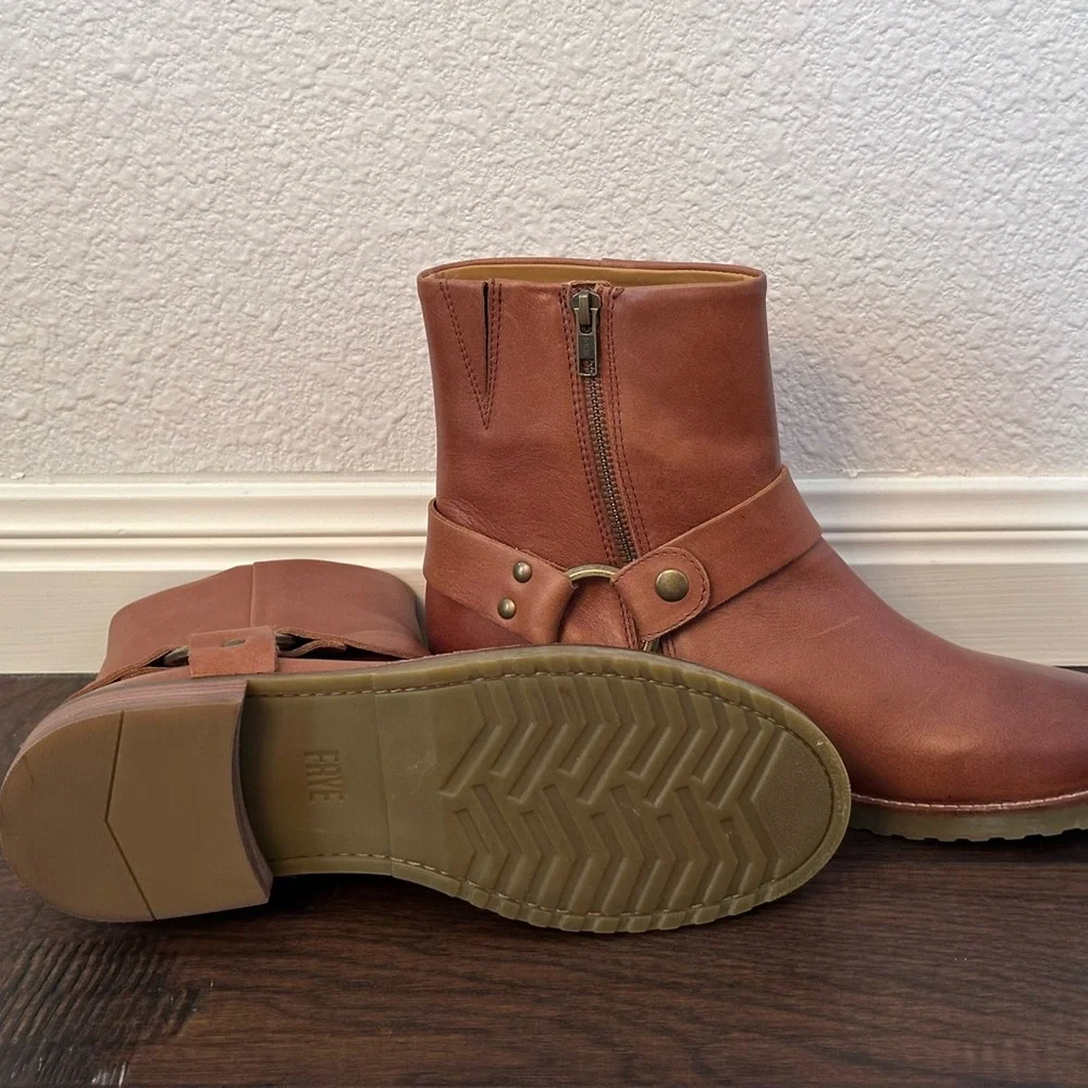Frye Brown Ankle Boots - Picture 2 of 2